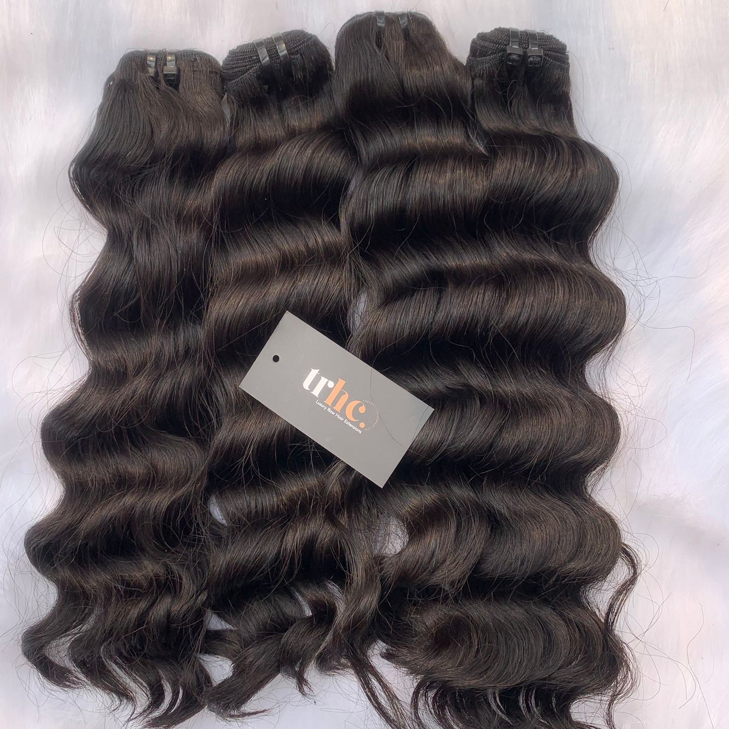 Natural Curly Double Drawn Raw Bundles